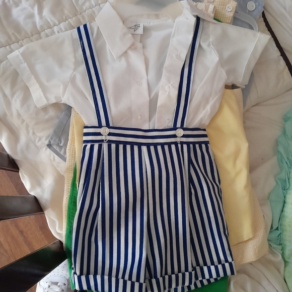 Smocked boys toddler.outfits - Picture 6 of 9